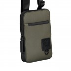 Umhängetasche Blackhorse Shoulderbag XSVZ Khaki, Farbe: taupe/khaki, Marke: Strellson, EAN: 4053533851461, Abmessungen in cm: 13x18x1.5, Bild 2 von 8