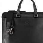Aktentasche Bakerloo Briefbag SHZ Black, Farbe: schwarz, Marke: Strellson, EAN: 4053533851515, Abmessungen in cm: 39x28x8, Bild 8 von 10