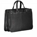 Aktentasche Bakerloo Briefbag MHZ Black, Farbe: schwarz, Marke: Strellson, EAN: 4053533851522, Abmessungen in cm: 39x28x13, Bild 2 von 11