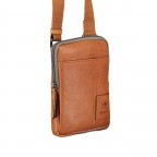 Umhängetasche Hyde Park Shoulderbag XSVZ1 Cognac, Farbe: cognac, Marke: Strellson, EAN: 4053533807864, Abmessungen in cm: 13x18x2, Bild 2 von 7