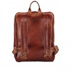 Rucksack Braun, Farbe: braun, Marke: Hausfelder Manufaktur, EAN: 4065646004849, Abmessungen in cm: 29x37x12, Bild 3 von 7