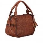 Handtasche Soft-Weaving Julia B3.0072 Charming Cognac, Farbe: cognac, Marke: Harbour 2nd, EAN: 4046478045750, Abmessungen in cm: 28x22x13.5, Bild 2 von 10