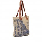 Shopper Canvas Annen B3.0437 Midnight Navy, Farbe: blau/petrol, Marke: Harbour 2nd, EAN: 4046478050112, Abmessungen in cm: 30x38x14, Bild 2 von 5