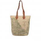 Shopper Canvas Annen B3.0437 Olive Green, Farbe: grün/oliv, Marke: Harbour 2nd, EAN: 4046478050129, Abmessungen in cm: 30x38x14, Bild 1 von 5