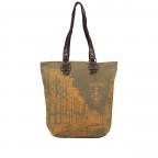 Shopper Canvas Pauli B3.0438 Oriental Mustard, Farbe: gelb, Marke: Harbour 2nd, EAN: 4046478050198, Abmessungen in cm: 30x38x14, Bild 1 von 5