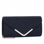 Umhängetasche / Clutch Amalia Blue, Farbe: blau/petrol, Marke: Tamaris, EAN: 4063512000223, Abmessungen in cm: 26x13x5, Bild 2 von 8