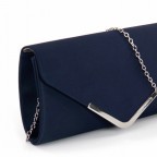 Umhängetasche / Clutch Amalia Blue, Farbe: blau/petrol, Marke: Tamaris, EAN: 4063512000315, Abmessungen in cm: 26x13x5, Bild 6 von 6