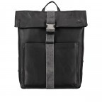 Rucksack Bondstreet Backpack MVF Black, Farbe: schwarz, Marke: Strellson, EAN: 4053533902897, Abmessungen in cm: 31x40x11.5, Bild 1 von 7