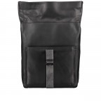 Rucksack Bondstreet Backpack MVF Black, Farbe: schwarz, Marke: Strellson, EAN: 4053533902897, Abmessungen in cm: 31x40x11.5, Bild 7 von 7