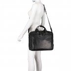 Aktentasche Bondstreet Briefbag MHZ Black, Farbe: schwarz, Marke: Strellson, EAN: 4053533902910, Abmessungen in cm: 40x30x10, Bild 6 von 10