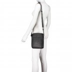 Umhängetasche Bondstreet Shoulderbag XSVZ Black, Farbe: schwarz, Marke: Strellson, EAN: 4053533902958, Abmessungen in cm: 21x25x3.5, Bild 4 von 6