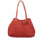 Shopper Soft-Weaving Grace B3.9687 Sparkling Lava, Farbe: orange, Marke: Harbour 2nd, EAN: 4046478050358, Abmessungen in cm: 55x29.5x18, Bild 1 von 7