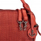 Handtasche Soft-Weaving Julia B3.0072 Sparkling Lava, Farbe: orange, Marke: Harbour 2nd, EAN: 4046478050402, Abmessungen in cm: 28x22x13.5, Bild 10 von 10