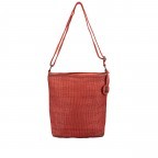 Beuteltasche Soft-Weaving Alma B3.0267 Sparkling Lava, Farbe: orange, Marke: Harbour 2nd, EAN: 4046478050419, Abmessungen in cm: 25x34x13, Bild 1 von 7