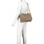 Shopper Taupe, Farbe: taupe/khaki, Marke: Hausfelder Manufaktur, EAN: 4065646004610, Bild 7 von 9