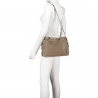 Shopper Taupe, Farbe: taupe/khaki, Marke: Hausfelder Manufaktur, EAN: 4065646004610, Bild 8 von 9