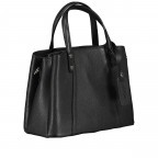 Handtasche Schwarz, Farbe: schwarz, Marke: Hausfelder Manufaktur, EAN: 4065646004641, Bild 2 von 8