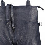 Shopper Dunkelblau, Farbe: blau/petrol, Marke: Hausfelder Manufaktur, EAN: 4065646004726, Bild 8 von 8