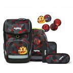 Schulranzen Cubo Set 5-teilig TaekBärdo, Farbe: anthrazit, Marke: Ergobag, EAN: 4057081077298, Abmessungen in cm: 25x40x20, Bild 1 von 7