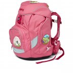Schulranzen Pack Eco Hero Edition Set 6-teilig Lamas in Bärjamas, Farbe: rosa/pink, Marke: Ergobag, EAN: 4057081077144, Abmessungen in cm: 25x35x22, Bild 3 von 8