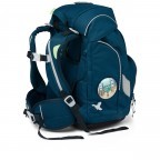 Schulranzen Pack Eco Hero Edition Set 6-teilig RobotBär, Farbe: blau/petrol, Marke: Ergobag, EAN: 4057081077151, Abmessungen in cm: 25x35x22, Bild 7 von 8