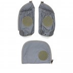 Sicherheitsset Universal Seitentaschen Zip-Set Reflex, Farbe: metallic, Marke: Ergobag, EAN: 4057081079834, Bild 1 von 3
