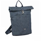 Rucksack Mademoiselle MR180 Nubuk Blue, Farbe: blau/petrol, Marke: Zwei, EAN: 4250257924079, Bild 2 von 6