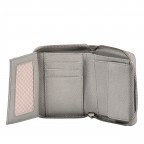 Geldbörse Eva Wallet EVW10 Canvas Grey, Farbe: grau, Marke: Zwei, EAN: 4250257922839, Abmessungen in cm: 10x13x4, Bild 6 von 6