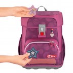 Schulranzen Cloud Set 5-teilig Glamour Star Astra, Farbe: rosa/pink, Marke: Step by Step, EAN: 4047443438720, Abmessungen in cm: 28x37.5x20, Bild 3 von 14
