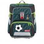 Schulranzen Space Set 5-teilig Soccer World, Farbe: grün/oliv, Marke: Step by Step, EAN: 4047443468123, Abmessungen in cm: 28x37x20, Bild 2 von 14