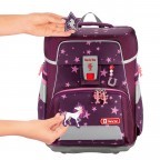 Schulranzen Space Set 5-teilig Unicorn Nuala, Farbe: rot/weinrot, Marke: Step by Step, EAN: 4047443358011, Abmessungen in cm: 28x37x20, Bild 3 von 14