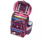 Schulranzen Space Set 5-teilig Unicorn Nuala, Farbe: rot/weinrot, Marke: Step by Step, EAN: 4047443358011, Abmessungen in cm: 28x37x20, Bild 7 von 14