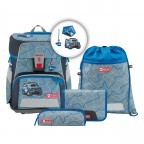 Schulranzen Space Set 5-teilig Police Truck, Farbe: grau, Marke: Step by Step, EAN: 4047443438812, Abmessungen in cm: 28x37x20, Bild 1 von 14