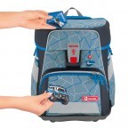 Schulranzen Space Set 5-teilig Police Truck, Farbe: grau, Marke: Step by Step, EAN: 4047443438812, Abmessungen in cm: 28x37x20, Bild 3 von 14