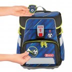 Schulranzen Space Set 5-teilig Soccer Team, Farbe: blau/petrol, Marke: Step by Step, EAN: 4047443358127, Abmessungen in cm: 28x37x20, Bild 3 von 14
