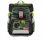 Schulranzen Space Set 5-teilig Wild Cat Chiko, Farbe: grün/oliv, Marke: Step by Step, EAN: 4047443358141, Abmessungen in cm: 28x37x20, Bild 2 von 14