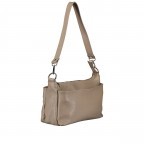 Umhängetasche Taupe, Farbe: taupe/khaki, Marke: Hausfelder Manufaktur, EAN: 4065646004566, Abmessungen in cm: 27x17x11, Bild 2 von 8