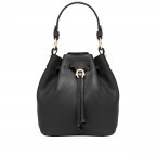 Beuteltasche S Tara 132-159 Black, Farbe: schwarz, Marke: AIGNER, EAN: 4055539295027, Abmessungen in cm: 20x19x13, Bild 1 von 3