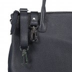 Handtasche Adria Gunda Big Blue, Farbe: blau/petrol, Marke: Abro, EAN: 4061724300285, Abmessungen in cm: 36x29x14, Bild 8 von 9