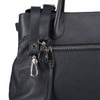 Handtasche Adria Linna Big Blue, Farbe: blau/petrol, Marke: Abro, EAN: 4061724493871, Abmessungen in cm: 39.5x30x16, Bild 9 von 9