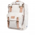 Rucksack Macaroon Reborn Series Volumen 16 Liter Stone, Farbe: beige, Marke: Doughnut, EAN: 4895222506777, Abmessungen in cm: 28x38x11, Bild 2 von 15