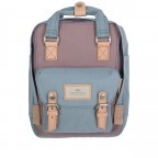 Rucksack Macaroon Mini Bicolor Volumen 7 Liter Lilac Light Blue, Farbe: flieder/lila, Marke: Doughnut, EAN: 4897065905007, Abmessungen in cm: 21.5x30x9, Bild 1 von 12