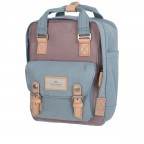 Rucksack Macaroon Mini Bicolor Volumen 7 Liter Lilac Light Blue, Farbe: flieder/lila, Marke: Doughnut, EAN: 4897065905007, Abmessungen in cm: 21.5x30x9, Bild 2 von 12