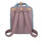 Rucksack Macaroon Mini Bicolor Volumen 7 Liter Lilac Light Blue, Farbe: flieder/lila, Marke: Doughnut, EAN: 4897065905007, Abmessungen in cm: 21.5x30x9, Bild 3 von 12