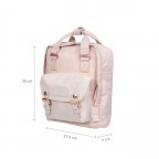 Rucksack Macaroon Mini Größe 7 Liter Unicorn, Farbe: beige, Marke: Doughnut, EAN: 4895222503882, Abmessungen in cm: 21.5x30x9, Bild 12 von 12