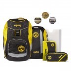 Schulranzen Pack Limited Edition Set 6 teilig Borussia Dortmund, Farbe: gelb, Marke: Ergobag, EAN: 4057081077182, Abmessungen in cm: 25x35x22, Bild 1 von 7