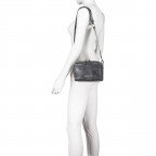 Umhängetasche Pattie Anthra, Farbe: grau, Marke: Valentino Bags, EAN: 8058043324401, Abmessungen in cm: 19.5x14.5x9, Bild 4 von 7