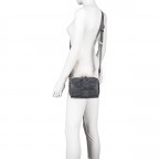 Umhängetasche Pattie Anthra, Farbe: grau, Marke: Valentino Bags, EAN: 8058043324401, Abmessungen in cm: 19.5x14.5x9, Bild 6 von 7