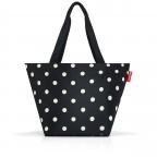 Shopper M Mixed Dots, Farbe: rot/weinrot, Marke: Reisenthel, EAN: 4012013708770, Abmessungen in cm: 51x30.5x26, Bild 1 von 3