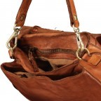 Satteltasche mit Overlock Cognac, Farbe: cognac, Marke: Campomaggi, EAN: 8054302708982, Abmessungen in cm: 26x24x9, Bild 9 von 9